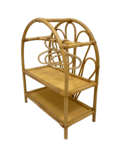 Kệ treo vải búp bê mây tre đan - 1411