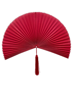 Quạt cầm tay nghệ thuật thủ công bằng tre trang trí tường - SG1731