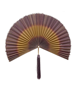 Quạt cầm tay nghệ thuật thủ công bằng tre trang trí tường - SG1738