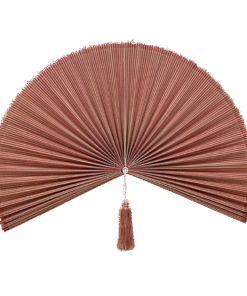 Quạt cầm tay nghệ thuật thủ công bằng tre trang trí tường - SG1741