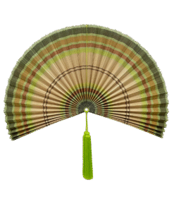 Quạt cầm tay nghệ thuật thủ công bằng tre trang trí tường - SG1718