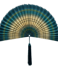 Quạt cầm tay nghệ thuật thủ công bằng tre trang trí tường - SG1723