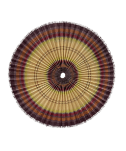 Quạt cầm tay nghệ thuật thủ công bằng tre trang trí tường -  SG1703