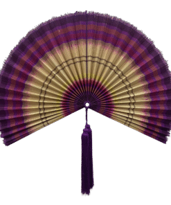 Quạt cầm tay nghệ thuật thủ công bằng tre trang trí tường - SG1719