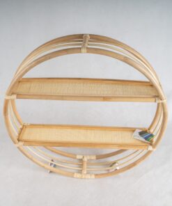 Kệ treo tròn mây mộc - SG1425