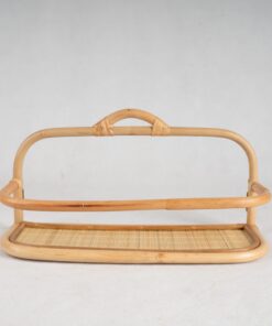 Kệ treo tường phòng tắm bằng mây truyền thống - SG1427