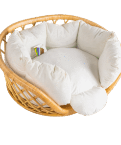 Nhà ngủ hình chữ nhật bằng mây cho thú cưng - SG1606