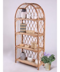 Kệ sách mây tre đan 3 tầng cao cấp - SG1405