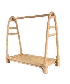 Kệ treo vải búp bê mây tre đan - SG1301