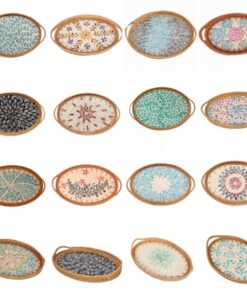 Khay mây oval - MG3026