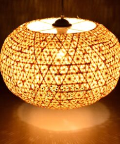 Chao đèn làm bằng tre - TRE0519