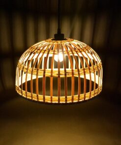 Chao đèn làm bằng tre - TRE0518