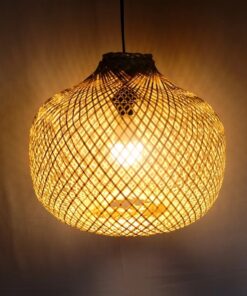 Chao đèn làm bằng tre - TRE0507