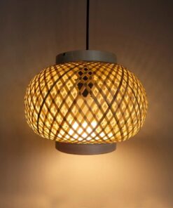 Chao đèn làm bằng tre - TRE0508