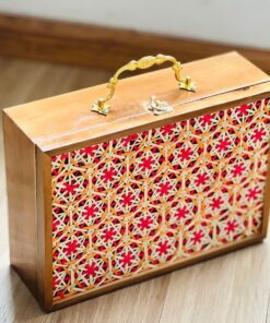 Hộp hoa thị thân gỗ - TRE0149