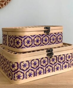 Hộp hoa thị chữ nhật - TRE0152