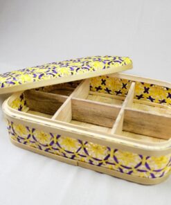 Hộp chữ nhật hoa thị - TRE0143