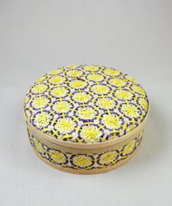 Hộp tròn hoa thị - TRE0144