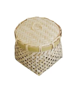 Hộp tre đan mắt cáo - TRE0151