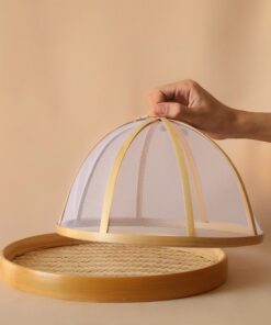 Lồng bàn lưới chụp kèm mẹt - TRE0238