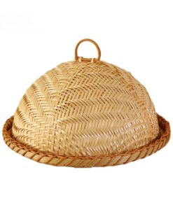 Lồng bàn bằng tre màu tự nhiên - TRE0235